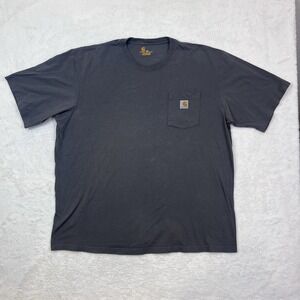 Cathartt Shirt Men's 2XL‎ Gray Original Fit Work Outdoor Pocket Tee K87